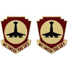 517th ADA (Air Defense Artillery) Unit Crest (We Sweep the Sky)